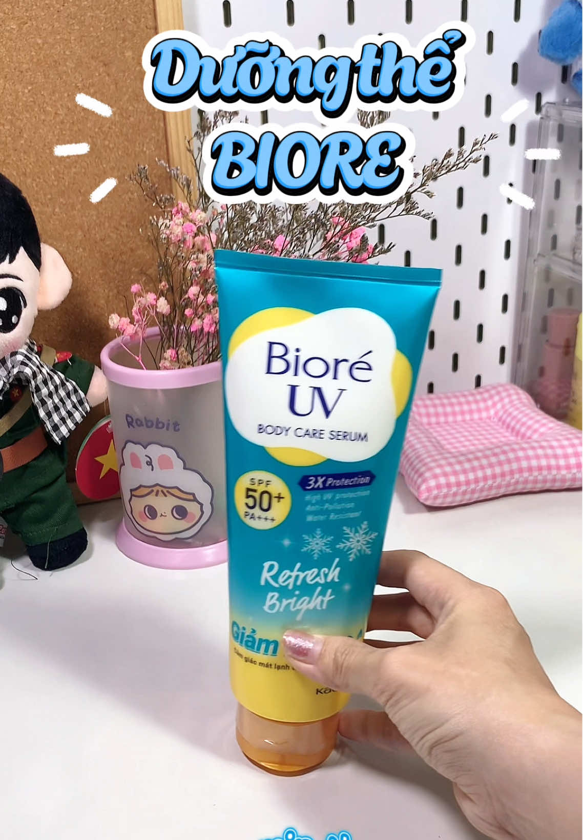 Mịn da, bật tone, chống nắng cùng Bioré ✨ #tmyunbox #bioreuv #kemchongnangduongthe 