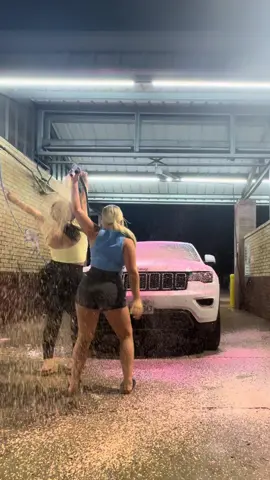 @makenna #fyp #trending #carwash #bestfriend 