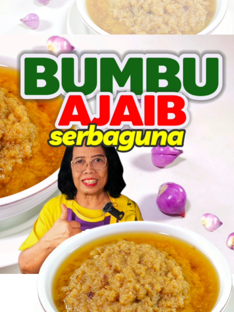 [[ MONGGO DI SAVE DULU  ]] Mulai sekarang teman semua harus punya setok bumbu yang satu ini Bumbu ajaib serbaguna.. Buat aneka tumisan, mie kuah nasi goreng sayur sop semur semua bisa Sangat praktis rasanya enak ada 2 bahan khusus yang bikin bumbu ini jadi Ajaib 🫰🫰 #bumbumasak #bumbuinstan #bumbudasarputih #bumbuserbaguna #dapurcantikchannel #fypシ #dekurabaliseasalt  Kesehatan itu mahal harganya.. Saya selalu pakai garam dekura.. Garam sehat rendah natrium tanpa bahan kimia Di usia sy yg sudah lansia ini tekanan darah masih terkontrol dan bisa bikin konten setiap hari Mulai sekarang pakai garam dekura yaa.. Hidup sehat sampai tua 👍 RESEP BUMBU AJAIB SERBAGUNA - 250gr bawang merah - 100gr bawang putih - 70gr bawang pre - 6btr kemiri sangrai - 1bj bwg Bombay - 100gr udang kupas segar - 2sdm ebi - 2sdt garam dekura - 2sdt gula pasir - 2sdt merica bubuk - 3sdt kaldu jamur Happy Cooking  Dapur Cantik Channel