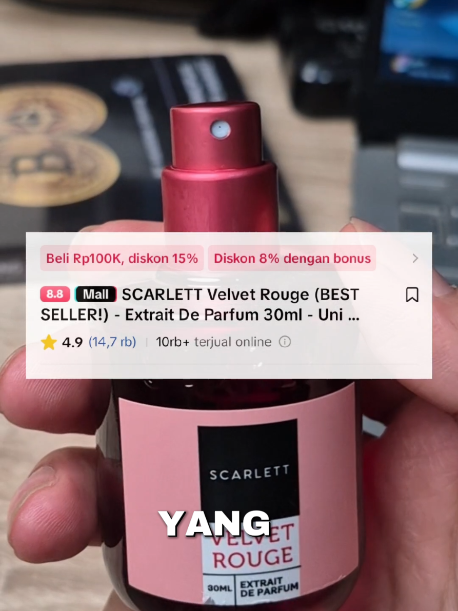 scarlett perfume extrait de parfume #parfumscarlett #parfumcewek #parfumcewektahanlama #parfumcewektahanlama24jam 
