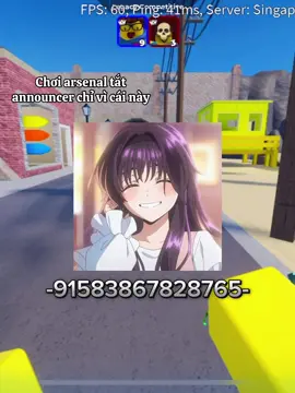 Chúng ta cùng ăn vài viên đạn vào lần tới nhé 😁 | Join my Discord Sever in bio | #roblox #GamingOnTikTok #arsenal #wagurikaoruko 