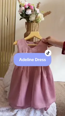 Adeline Dress  Nggak cuma cantik, tapi super nyaman! #dresanakperempuan#gaunanakpesta #gaunanakpesta #gaunbaby #dresbaby 
