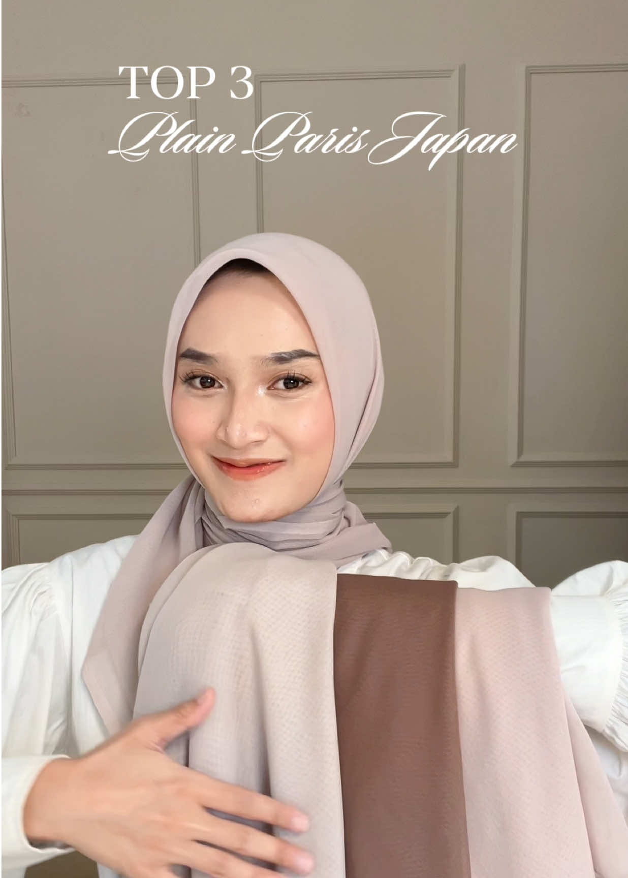nalova paling suka warna yang mana nihh😍 #nathelabel #parisjapan #hijabparis 
