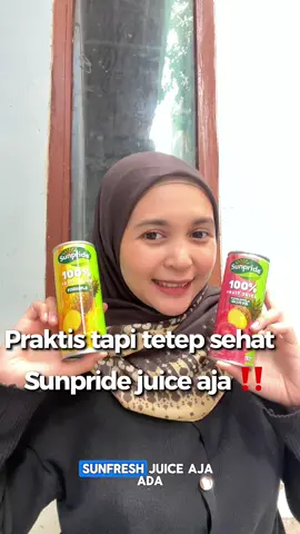 Siang-siang panas, kehausan, mampir ke Alfamart Langsung ambil Sunpride Juice yang udah pasti: ✔️ Dingin ✔️ Segar ✔️ Tanpa pengawet & pemanis buatan Minum ini tuh rasanya: plak! seger banget! 🍍🧃 @Sunpride Official Store  #SunprideJuice #MinumanSegar #VitaminCBoost #AlfamartLovers #SehatSetiapHari #sunpride #Jusbuahasli