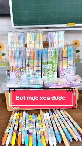 Trả lời @Hồng Gấm125  Bút mực xóa được ngòi 0.5mm mực ra đều nhanh khô #tiembichnga #butmucxoaduoc #butgelxoaduoc #butxoaduoc #vanphongpham 