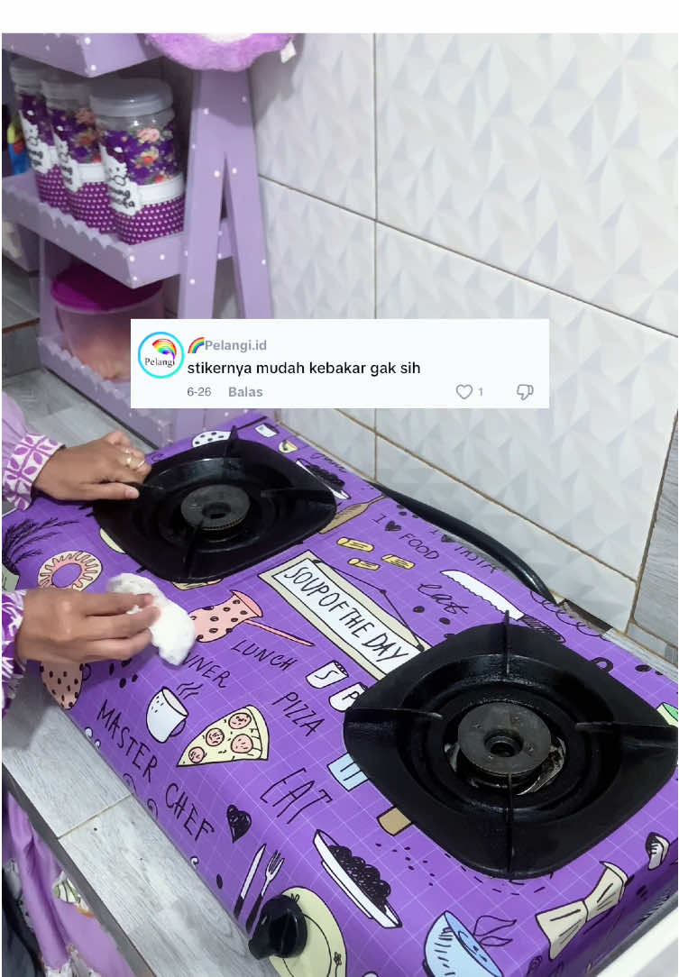 Stiker Kompor banyak warna  💜  #stikerkompor2tungku #stiker #iburumahtangga #adayinmylife #nikahmuda #irtproduktif #fyppppppppppppppppppppppp 