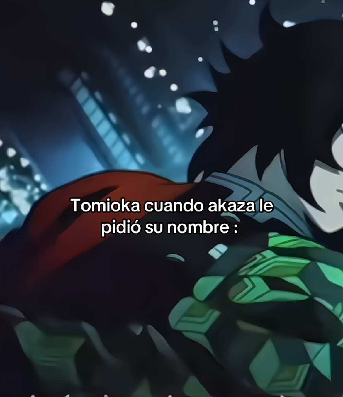 Para que tanjiro grite giyuuu sannnnnn #tomiokagiyuu #akaza #pelea #kimetsunoyaiba #demonslayer 