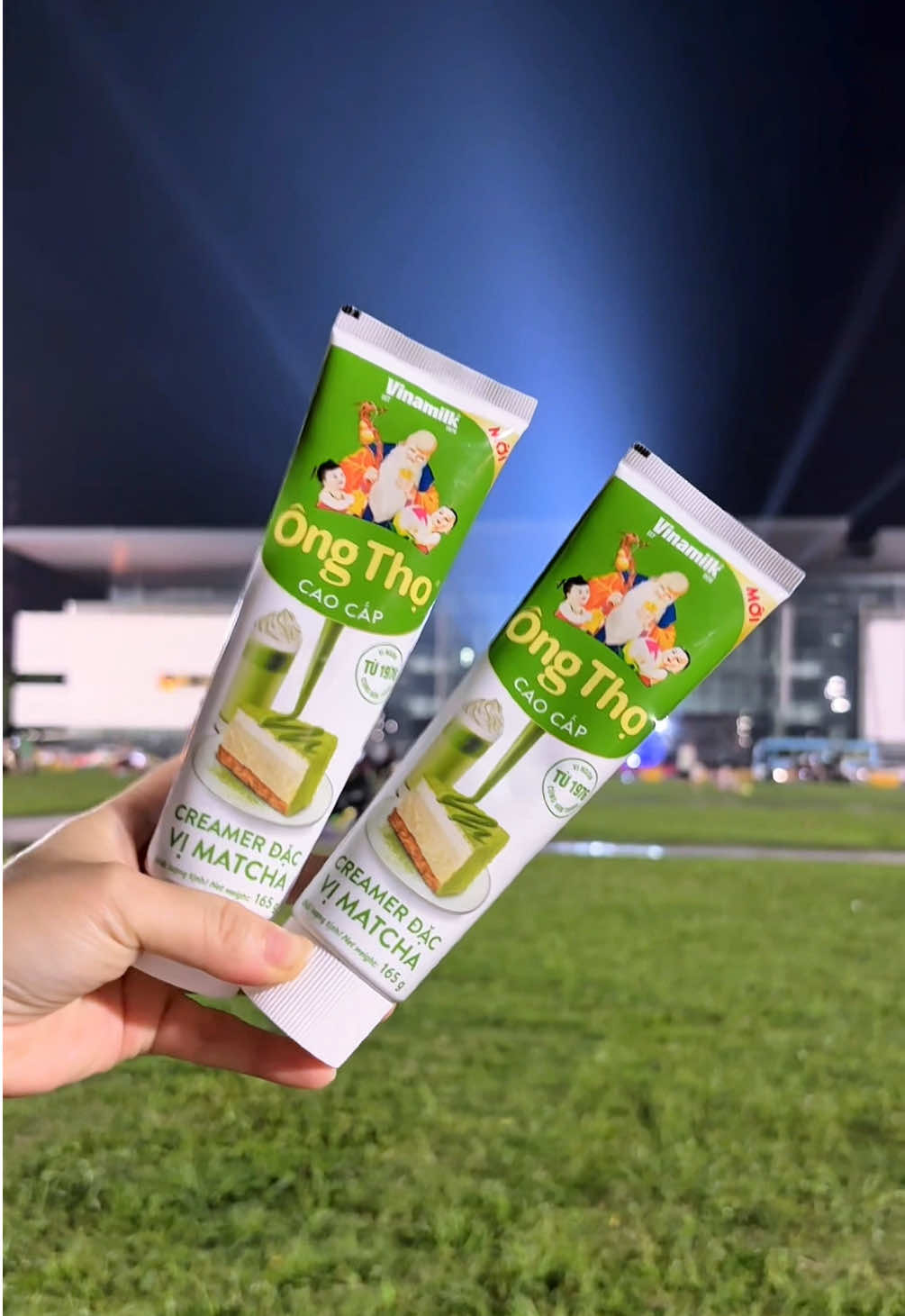 Sữa ở giỏ hàng góc trái màn hình ạ 🥰 #suaongtho #suamattcha #matcha #review 