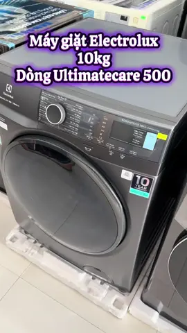 Electrolux bền theo năm tháng.                  Máy giặt lồng ngang ELECTROLUX 10kg Ultimatecare 500 #tanhongdieu #maygiat #electrolux #dienmay 