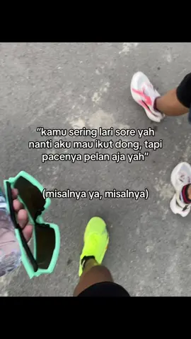 misalnya #Running #pelarikonten #fyp 