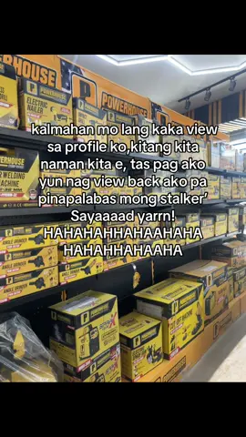 kaya kitang istalk sa sarili kong acc pero ikaw kaya mo magstalk gamit dummyacc! LOL HAHAHHAHAHAHAHAHAHHAA #foryou 