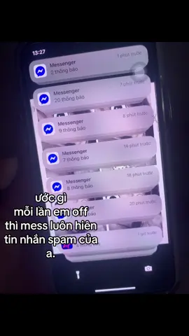 ước gì mỗi lần e off thì mess luôn hiên lên tn spam của anh chú không phải bon này ☺️☺️#xhhhhhhhhhhhhhhhhhhhhhhh #xh 