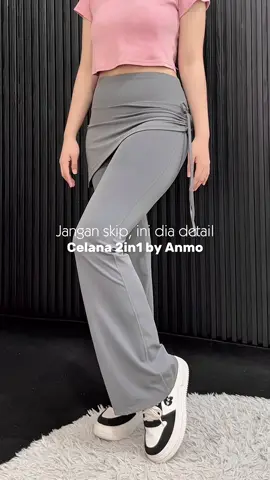 Rok celana 2in1 Anmoyoga bukan sembarang celana! Yuk intil detailnya✨🫶🏻😍#Anmoyoga #fyp #fashion #celanacutbray #celanarok 