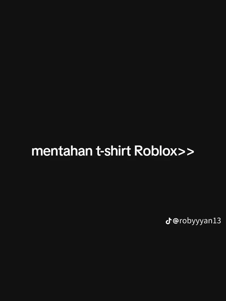 Tshrits roblox kaus klasik fyppppp /Fyppp#