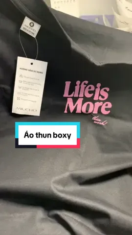 Áo thun boxy miucho #miucho #aoboxy #thoitrang #muoirivew 