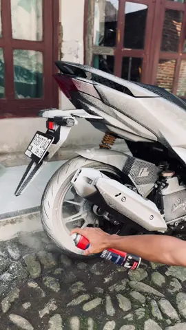 Cuci motor tanpa air💧 #foampembersih #foamcleaner #pembersihmotor #kraftigeon #gajiansale #promoguncang88 