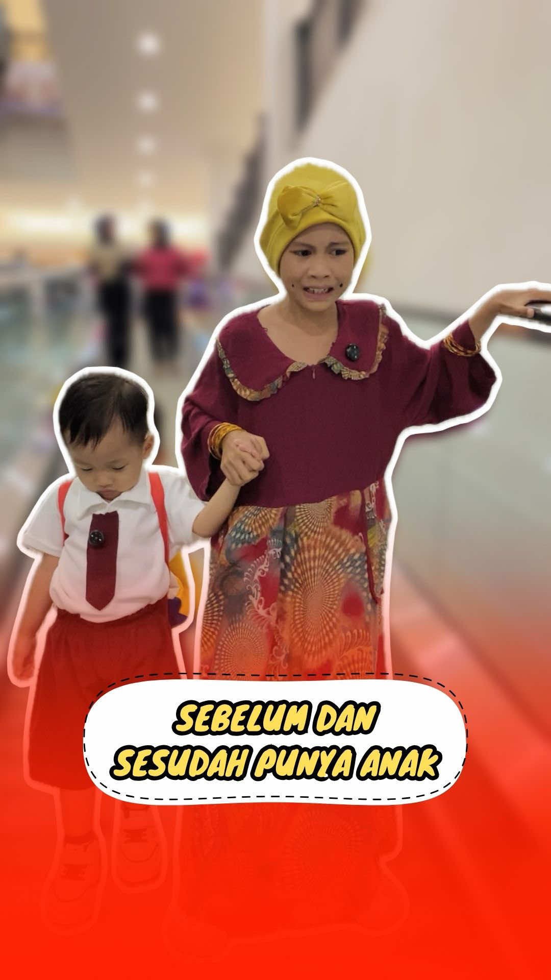 Pernah cantik pada masanya😌 #sebelumpunyaanak #sesudahpunyanak #emakemak #fyp 