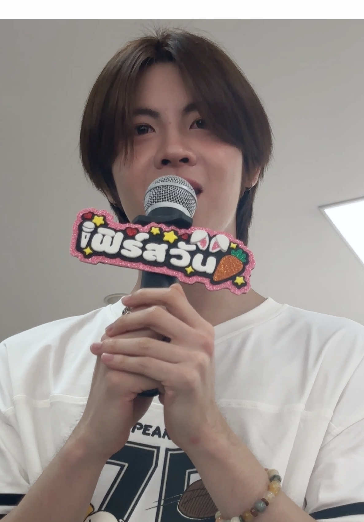 แต่ความหล่อเต็มทุกวัน🥹😂 #FirstOneMakeMeritDay2025 #Firstone @Firstone 