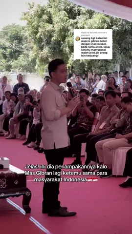 Replying to @belahdurenenak memang wapres terbaik yang pernah kita punya guys Mas Gibran ini🥰🥰 #gibran #gibranrakabuming #wapres #wapresgibran #indonesia #umkm #sekolahrakyat 