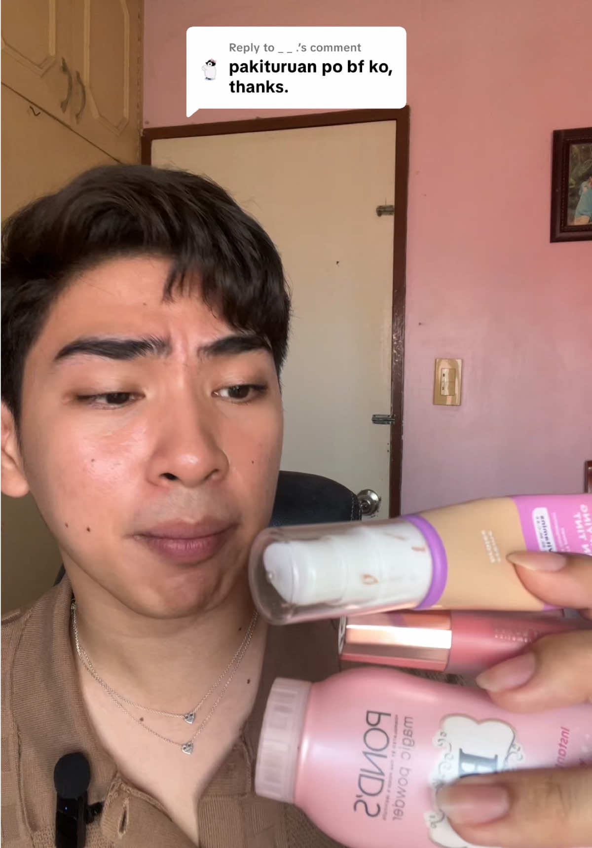 Replying to @_ _ .  Send mo to sa bf mo, para matuto na sya maging kikay na ekalal 💪😏 #angsarap #yummerskaintayo #KikayNaEkalal #masc2masc #MakeupForMen  