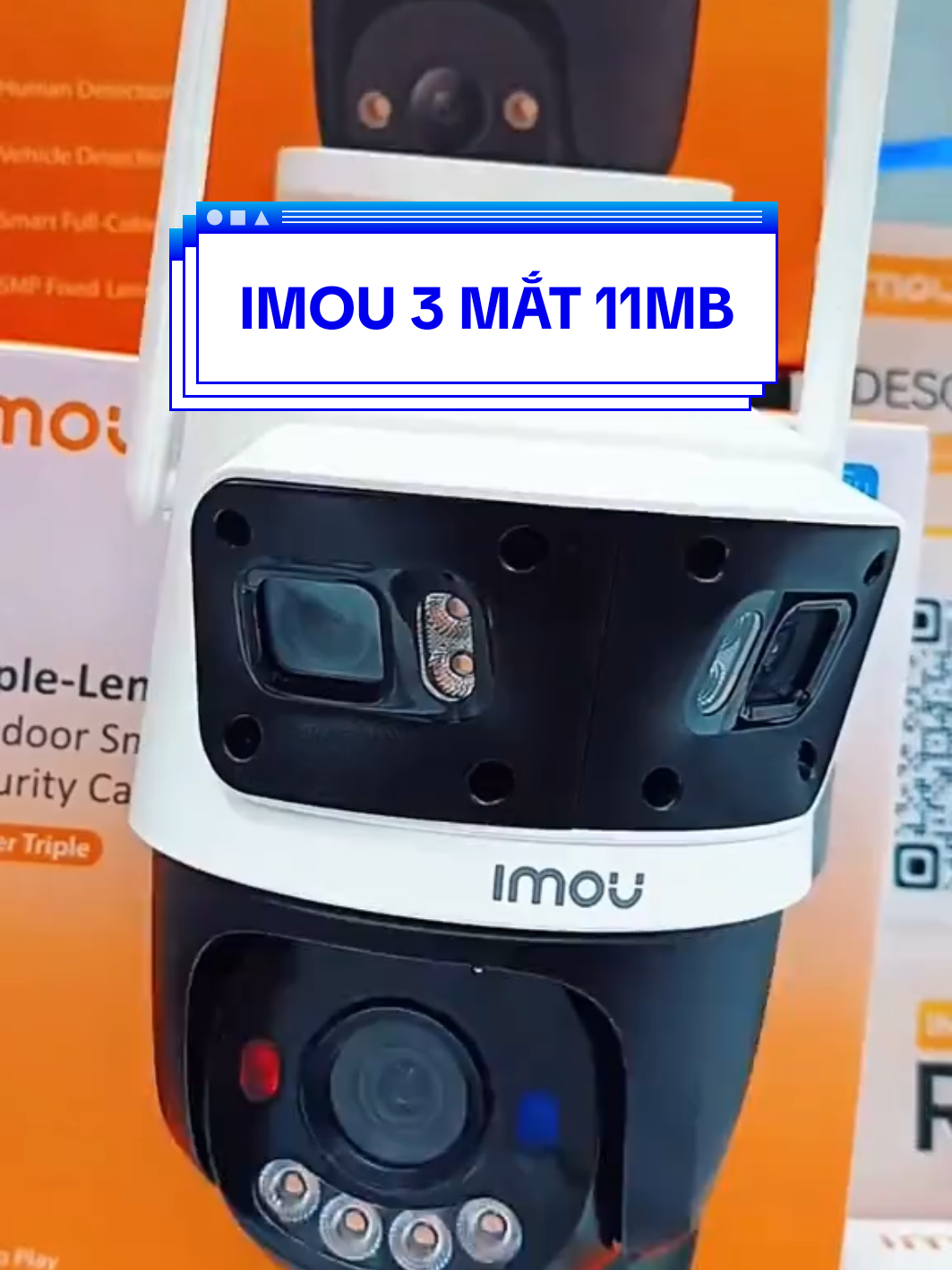 Camera IMOU 3 MẮT 11MB #trend #trending #CapCut #xuhuong #hottrend #cameraanninh #cameragiamsat 