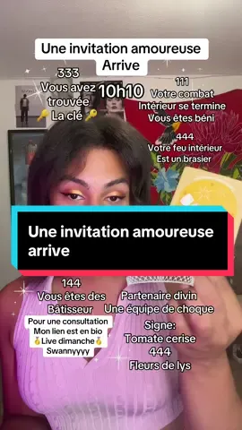 Une invitation amoureuse arrive Bon visionnage 🫶 #tiragedecarte #messagedeswanny  #tiragesentimental 