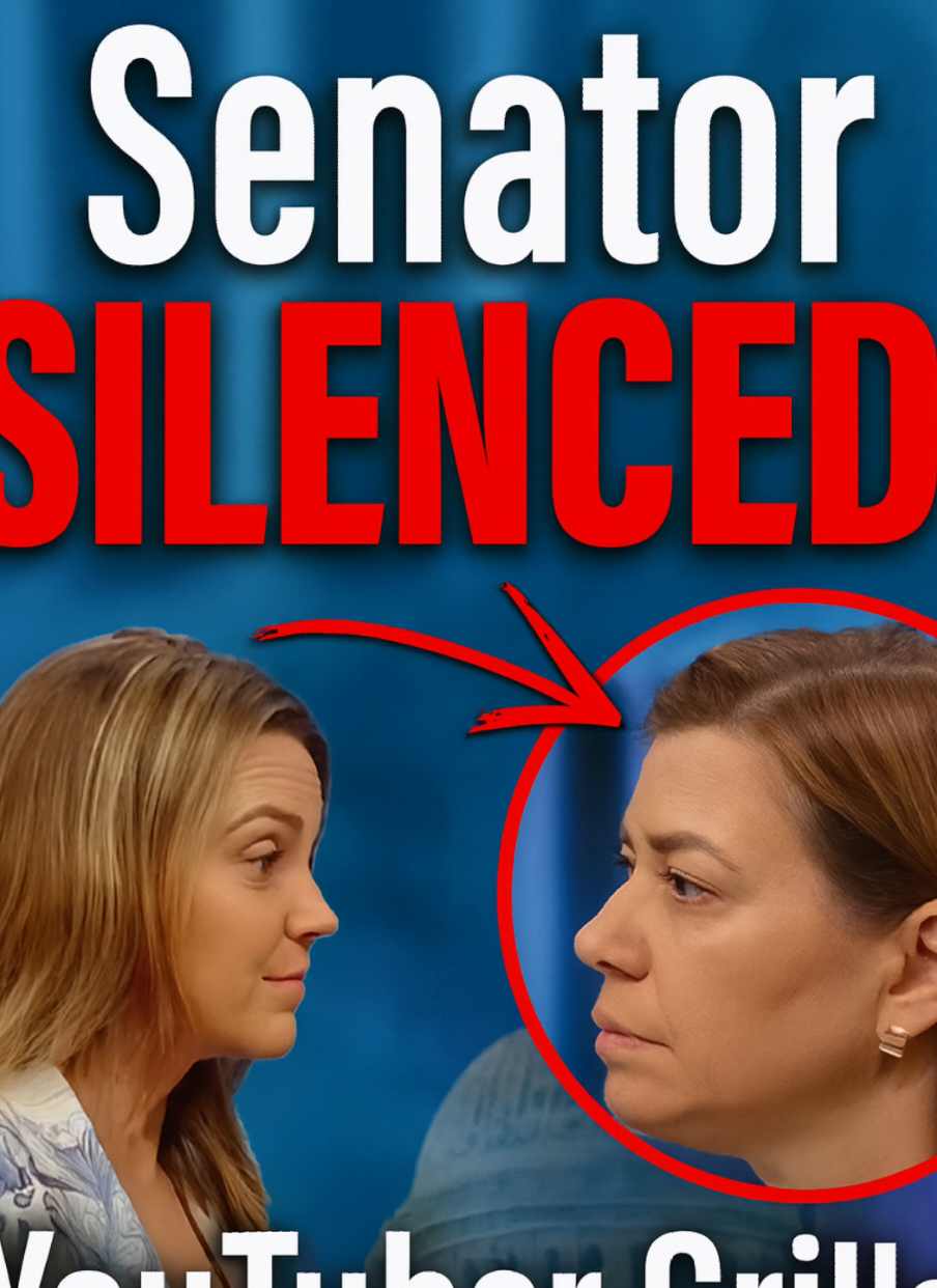 Senator SILENCED on Israel Aid_ YouTuber Grills Politician! #america  #politics  #shorts  #usa 