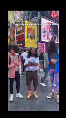 Top 5 jay guapo and pink cardigan moments #fyp #newyorkcity #jayguapo #pinkcardigan 
