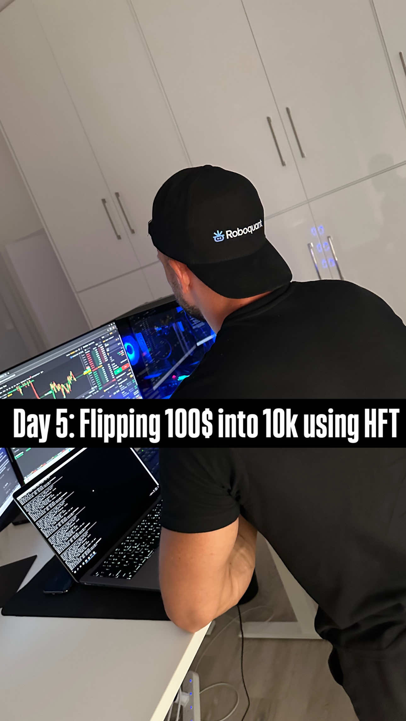 Can we flip it or will the account blow?  - - #hft #highfrequencytrading #hftbot #algotrading #tradingstrategy #crypto #eth #cryptofutures #bybit 