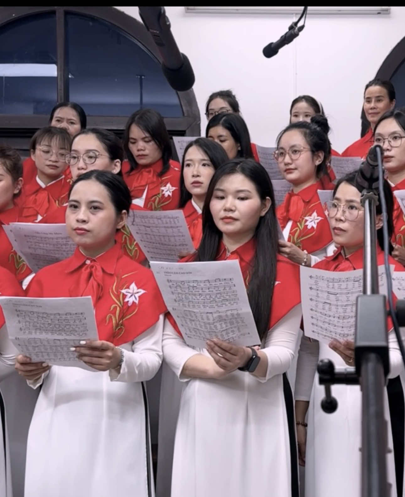 Xin cho tình chúng con nguyên vẹn với Ngài … #catholic #cadoanMariaGoretti #choir 
