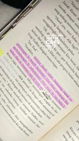 kalo kata yudhis, makasih udah berjuang sejauh ini  ☹️ 📚 (orang baru) by @PO Orang Baru 30 Juli💗 #novel #bookish #BookTok #xybca #novelrecommendations  #foryou #fypage #quotesindonesia #quotesaesthetic #quotes #orangbarunovel #orangbaru #yudhistira #jenoau