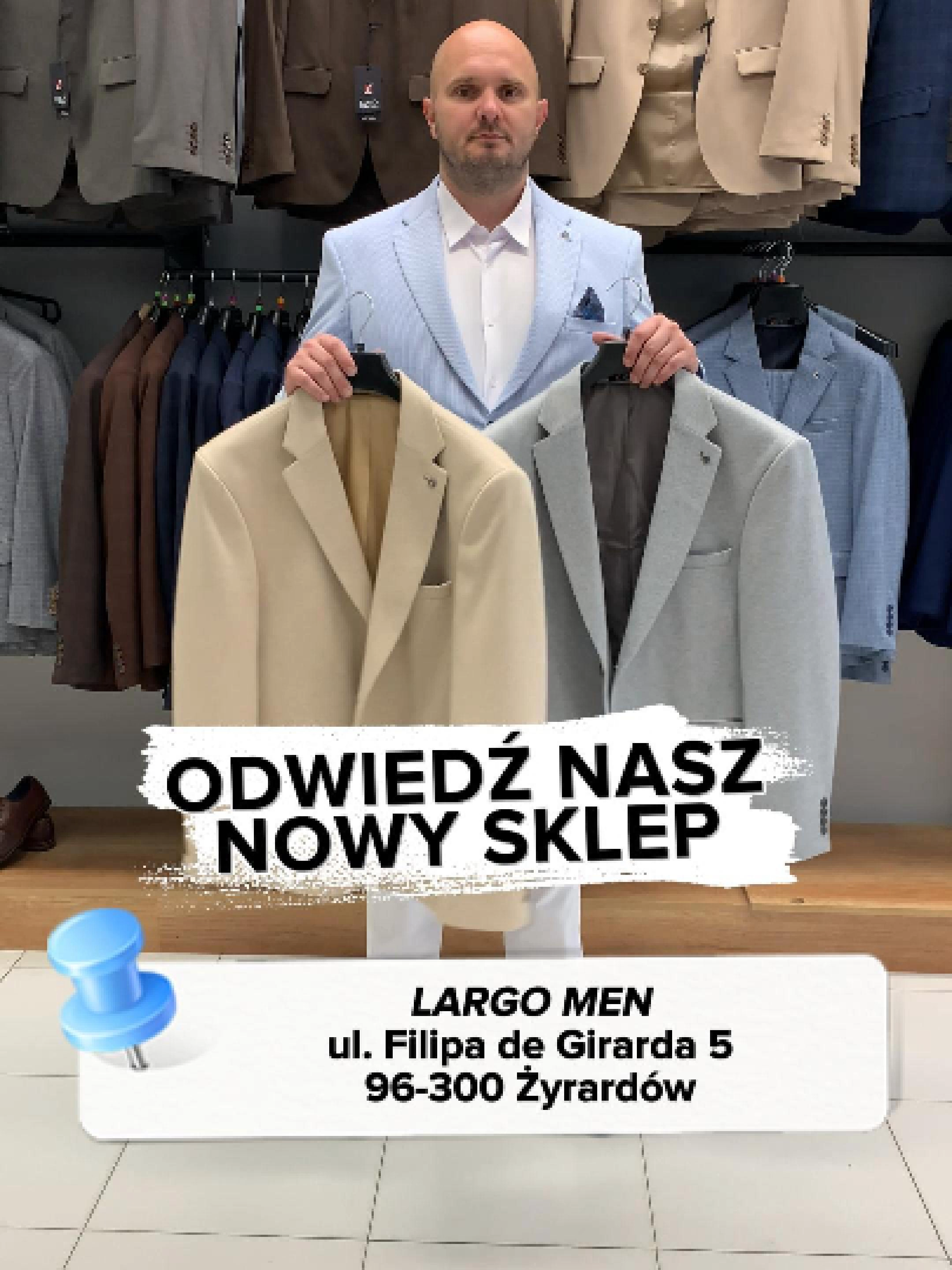 Nowe miejsce dla MĘŻCZYZN z klasą właśnie wjechało na mapę Żyrardowa! 🖤 Styl, jakość i klimat, jakiego tu jeszcze nie było. Masz dość sieciówek? Wpadnij po coś z charakterem. 📍Moda męska w nowym wydaniu — właśnie TU. 👉 Zapisz ten spot i koniecznie NAS odwiedź!  👕 Oznacz kumpla, który zawsze szuka czegoś stylowego. 🛍 Wszystko dostępne w LARGO MEN – Żyrardów! 📍 ul. Filipa de Girarda 5, 96-300 Żyrardów 🏢 Zakupy stacjonarne – adresy sklepów 🏢 🔗 https://largo-men.pl/sklepy-stacjonarne/ 👨‍💻 Zakupy online: ➡️ https://largo-men.pl/ 📸 @largo.men #NowySklep #ModaMęska #ŻyrardówStyle #StylDlaFacetów #MęskaModaPolska #StylowoPoPolsku #NoweOtwarcie #FashionTok #TikTokPolska #FaceciZStylem #Largomen #LargoOzorków #LargoŁęczyca #LargoAleksandrówŁódzki #LargoŻyrardów