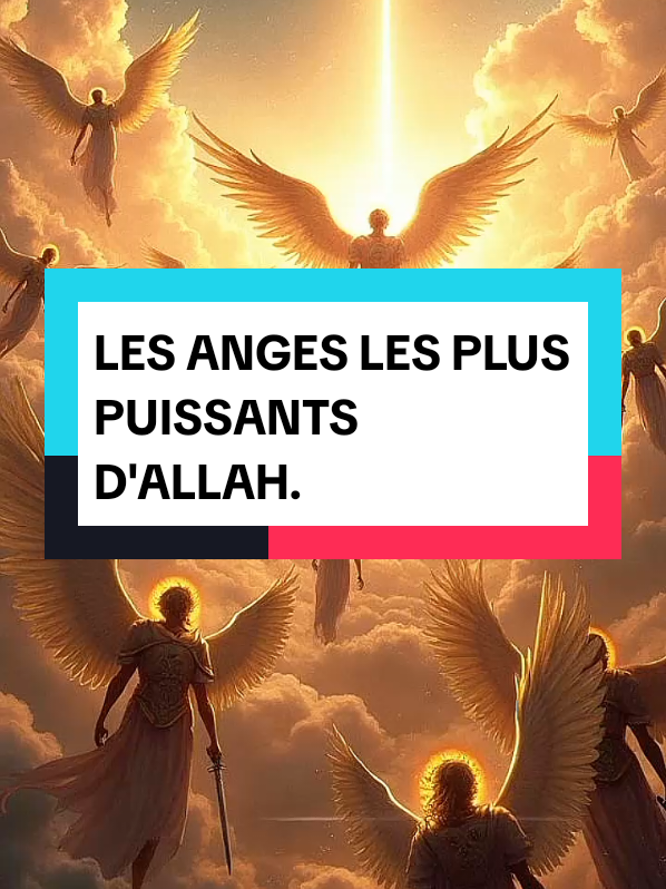 Les anges les plus puissants. #anges #islam #rappel #allah #jibril #mikail #azrael #spiritualité #musulman #deen #tiktokislamique 