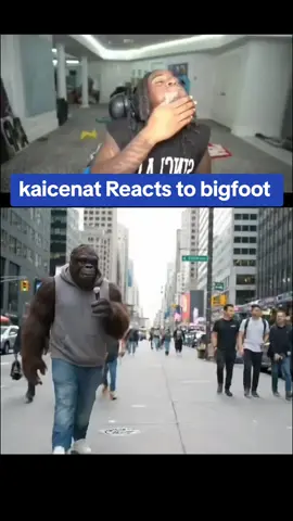 kaicenat Reacts to bigfoot #jokes #bigfoot #bigfootvlog #kaicenat 