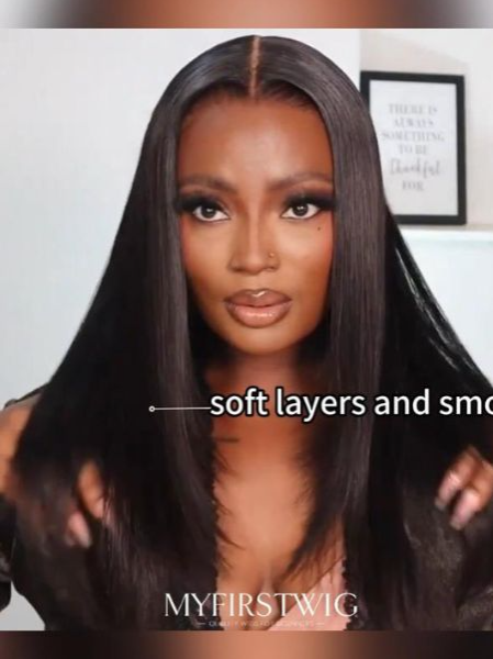 Transform your look with our realistic lace wigs!😍 Natural hairline, soft texture, and effortless styling for a flawless finish!🙌Same wig: Ani8002 from www.myfirstwig.com  #humanhairwig #protectivehairstyle #myfirstwig_com #wig