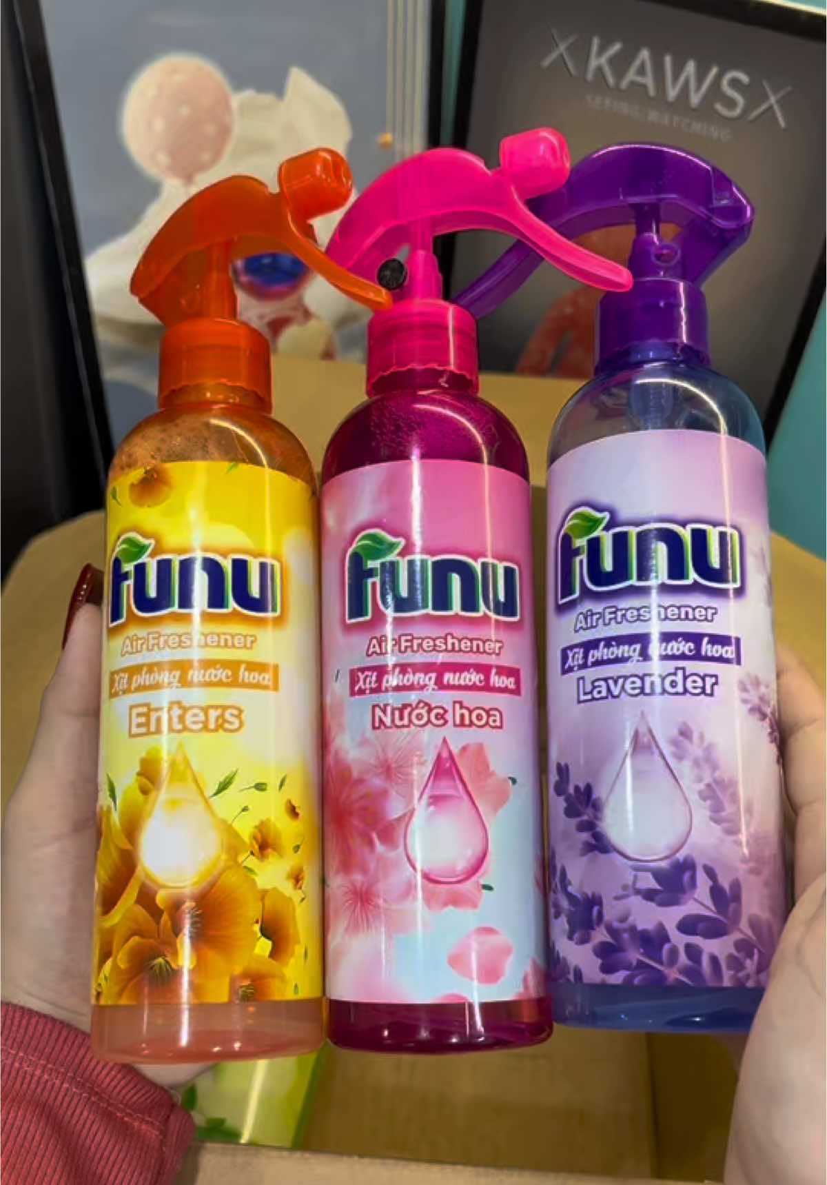 Xịt phòng tinh dầu nước hoa Funu #emkieutaphoa #xitphong #xitphongtinhdau #funu #xitphongfunu