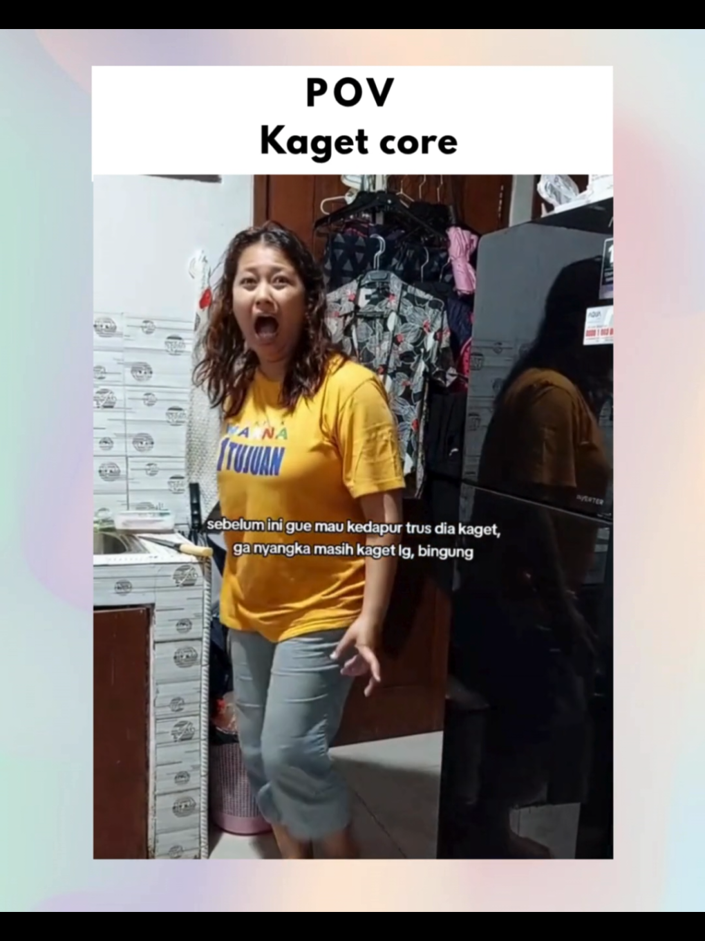 maaf tapi ini lucu banget😭🙏 kalian kagetan juga ga sih?😭 #fyp #kaget #ngakak #core  #kocak #viral #relatable 