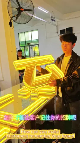 How can we make customers remember your signboard?#led 
