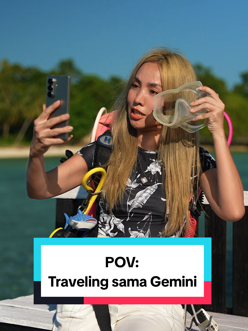 Traveling pake Google Gemini di Galaxy Z Fold7 itu bener-bener mempermudah hidup! Nanya apapun langsung dijawab sama Gemini, dari bikin itinerary, nanya outfit sampe ngasih ide foto, kaya ada temen serba bisa yang bareng liburannya hehe Apalagi Galaxy Z Fold7 udah dilengkapi sama kamera Ultra 200 MP yang hasilnya tajam banget, bahkan di saat ngambil foto low-light. Plus, Ultrapowerful dengan storage 1 TB! bisa simpen semua hasil foto dan video, dan banyak banget file tanpa worry. Traveling pake Galaxy Z Fold7 ditemenin Google Gemini emang udah best banget nih! Dan dapatkan promo dengan total benefit hingga 6jt sampai 14 Agustus. #GalaxyZFold7 #GalaxyAI #ItsTimeToUnfold  #ExploreGalaxyWay