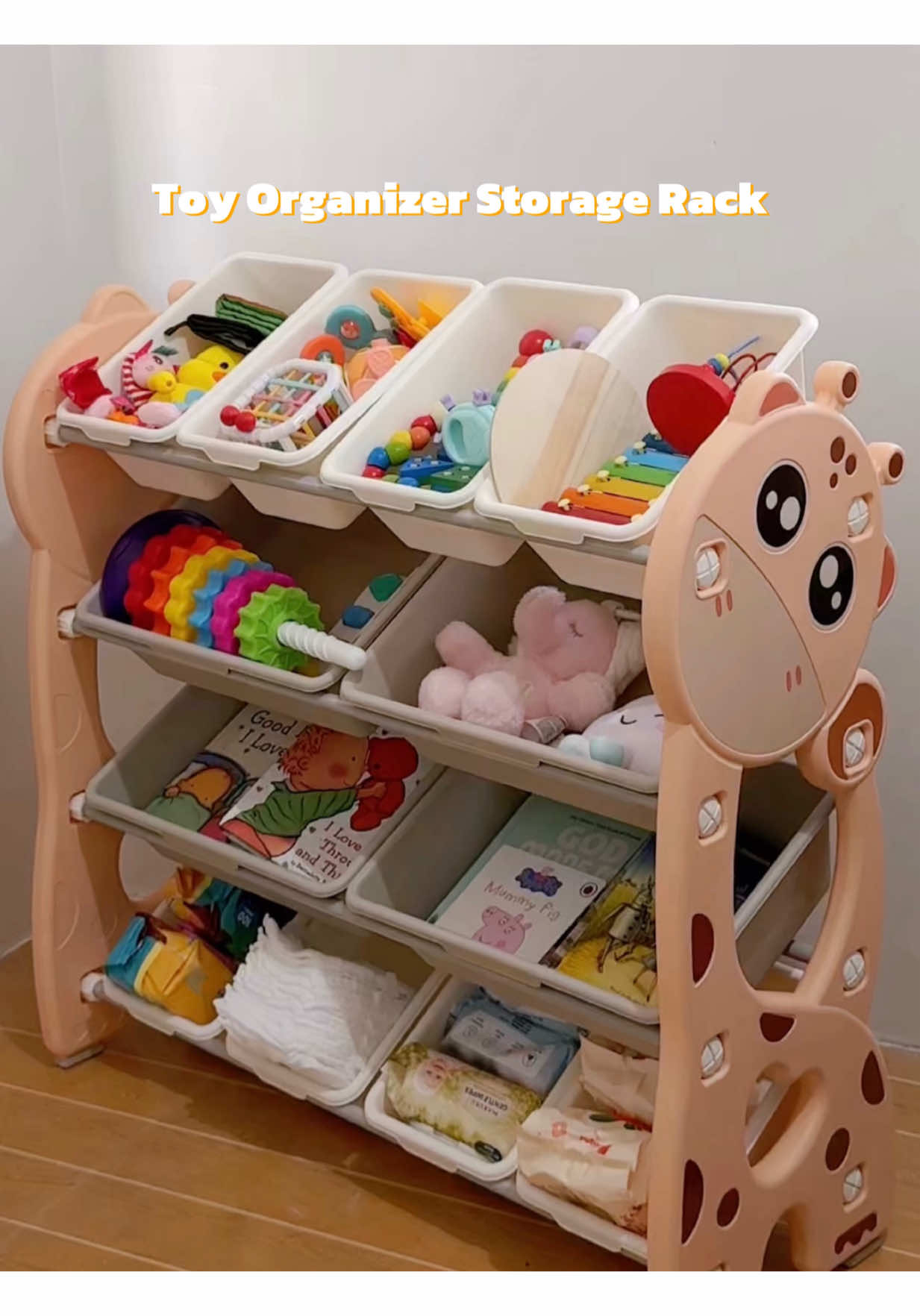 Sawa kana sa kalat? Check this out! Thanks to this Toy Storage Organizer Rack, sarap sa mata at mas organized na 😌 #toyorganizer #toystorage #storagerack #storagehack #fyp 