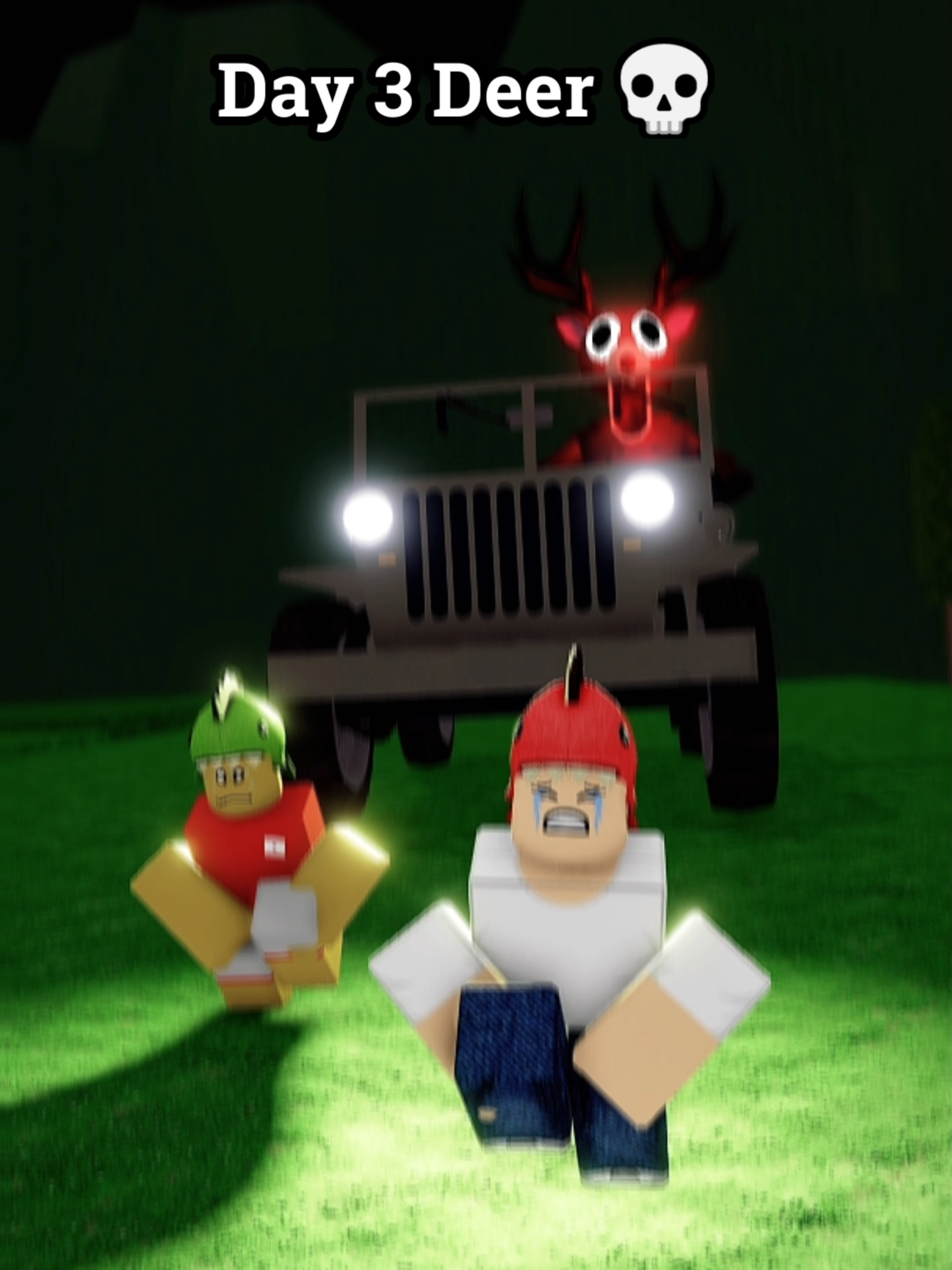 Deer in 99 Nights in the Forest be like.#99nightsintheforest #roblox