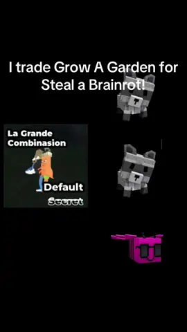 Trading Grow a Garden for Steal a Brainrot! 🤩#GrowAGarden #stealabrainrot #trading #candyblossom #candyblossom #dragonfly #raccoon #discobee #sheckles #Roblox #lagrandecombinacion 