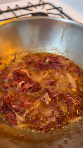 Garlic and Chili corned beef #cornedbeef #food 