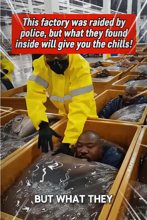 This factory was raided by police, but what they found inside will give you the chills!#us #truestory 