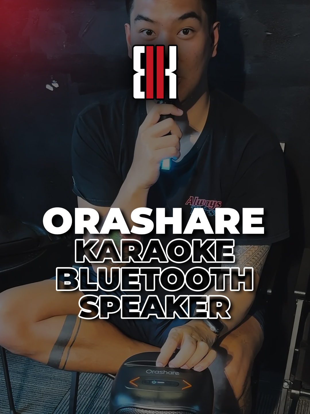 Orashare portable Bluetooth Speaker with mic para may dala ka nang karaoke kahit saan! wag lang sa camping please lang. #TiktokShop88TodoSavings #karaoke #orashare #bluetoothSpeaker