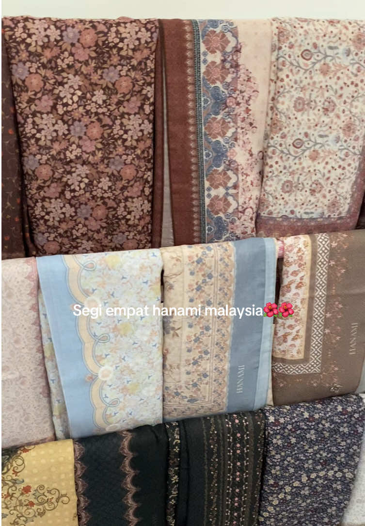 Hijab cantik by hanami🌺🌺 #hijabhanami #segiempathanami #segiempatmalaysia #hijabmotif #hanamihijab #hijabviral #hijabwangi #hijabtahanair #fyp #hijabitiktok #hijabmalaysia #jelbabmurah #fyp #tiktokshop 
