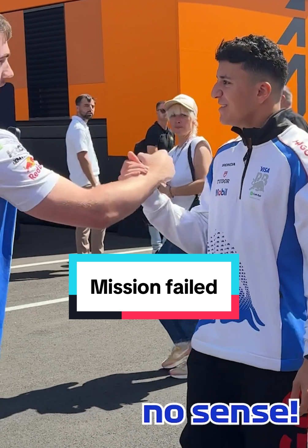 for just €10 a month you can sponsor isack to get dapped up by someone who knows what they’re doing 😔 @Visa Cash App RB F1 Team #f1 #formula1 #hungariangp #isackhadjar #dap 