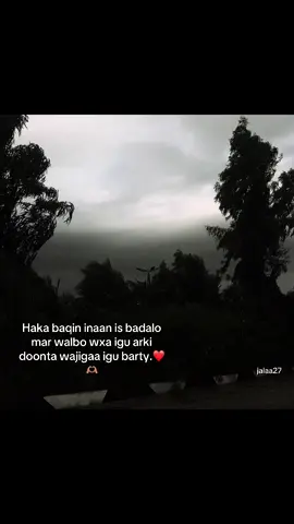 Haka baqinn inaan is badalo.❤️🫶🏽#backgroundsound