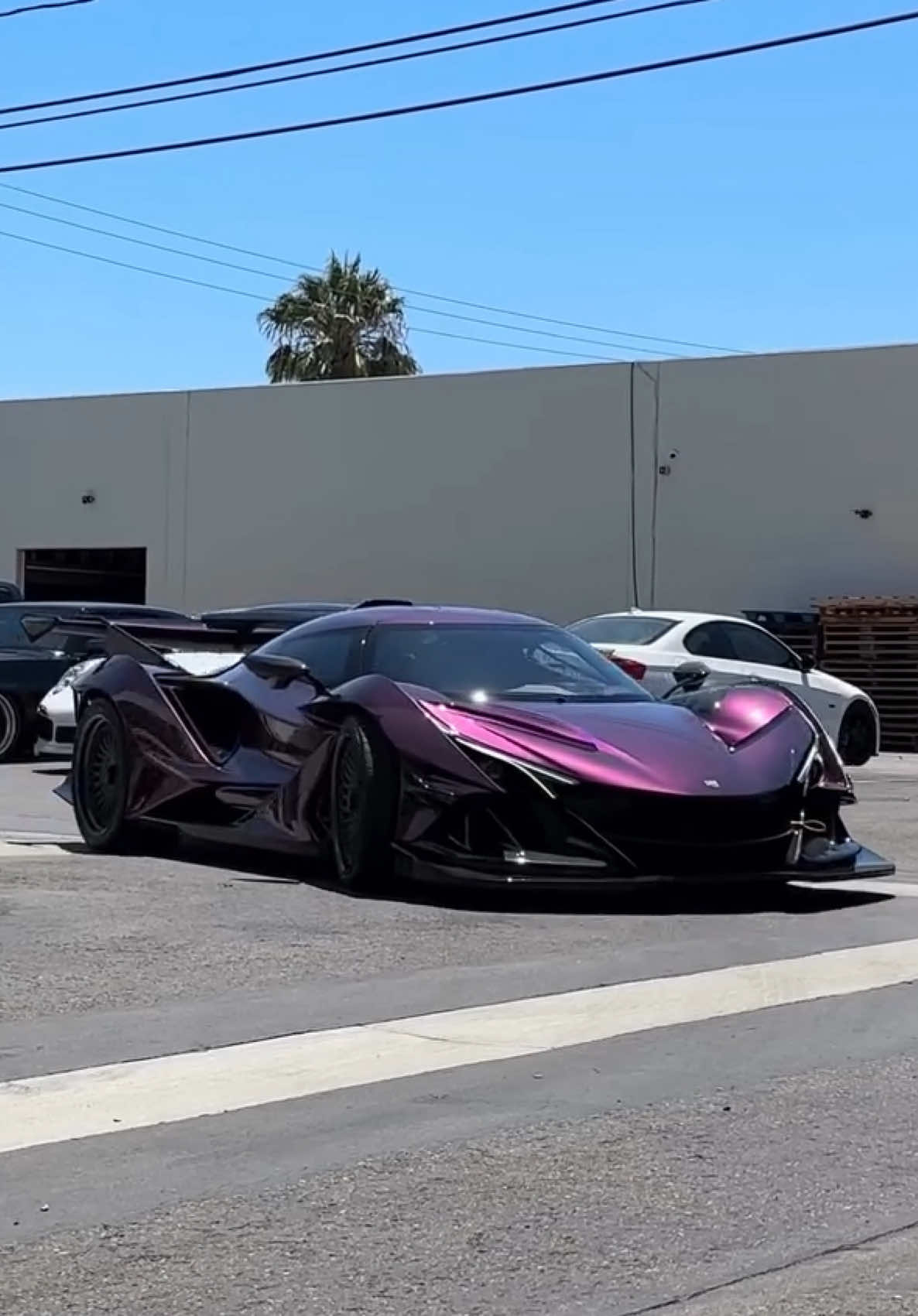 A sight to behold 💜 • • • Apollo IE on HRE Wheels (IG 📸 @boden_autohaus) #luxury #speed #luxuryspeed #apollo #ie #hrewheels #wheels #turbo #pull #review #best #coolest #fastest #exhaust #revving #car #auto #fyp 