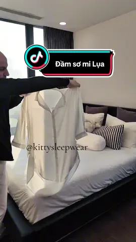 Đầm sơ mi lụa must have ✅Có size lớn #vayngu #vayluacaocap #bigsize #vaylua 